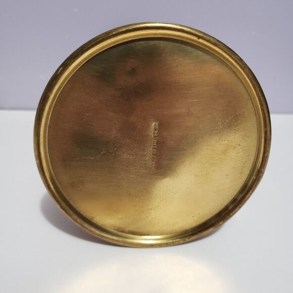 Brass Metal Pitcher ENGLAND Country Farmhouse Home Decor 8" - Picture 6 of 11